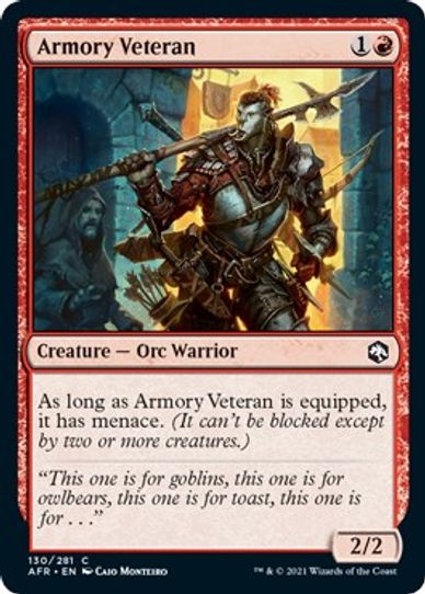 Armory Veteran (130) [Adventures in the Forgotten Realms]