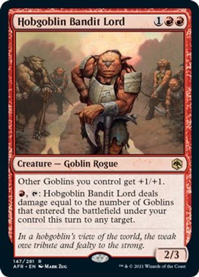 Hobgoblin Bandit Lord (147) [Adventures in the Forgotten Realms]