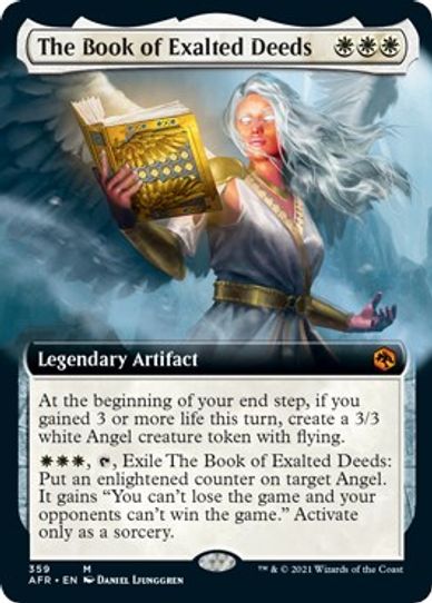 The Book of Exalted Deeds (Extended Art) (359) [Adventures in the Forgotten Realms]