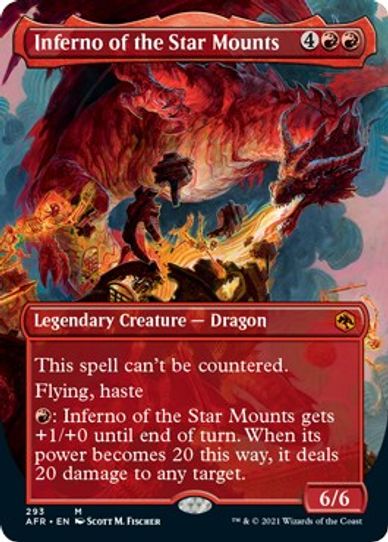 Inferno of the Star Mounts (Borderless) (293) [Adventures in the Forgotten Realms]