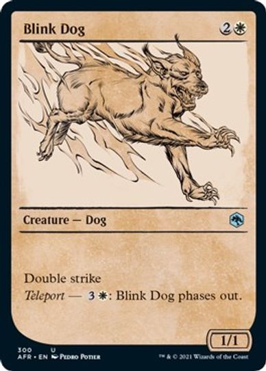 Blink Dog (Showcase) (300) [Adventures in the Forgotten Realms]