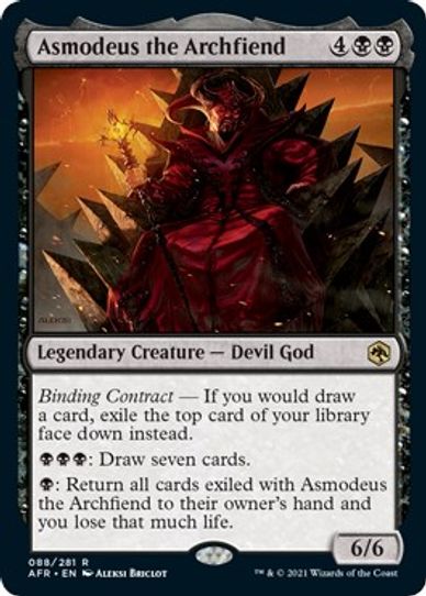 Asmodeus the Archfiend (88) [Adventures in the Forgotten Realms]