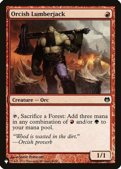 Orcish Lumberjack (44) [The List]