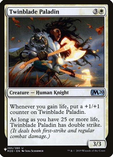 Twinblade Paladin (285) [The List]