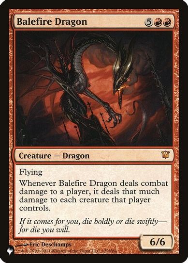 Balefire Dragon (129) [The List]