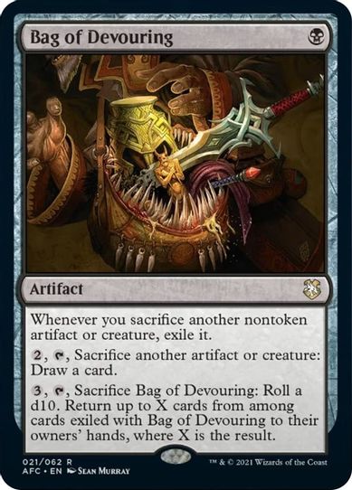 Bag of Devouring (21) [Commander: Adventures in the Forgotten Realms]