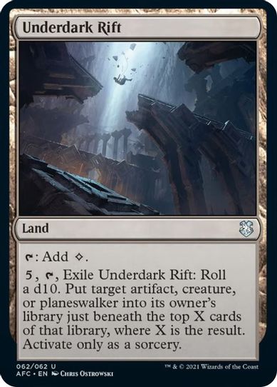 Underdark Rift (62) [Commander: Adventures in the Forgotten Realms]