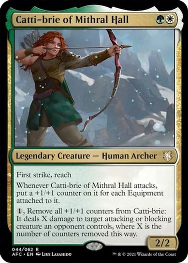 Catti-brie of Mithral Hall (44) [Commander: Adventures in the Forgotten Realms]