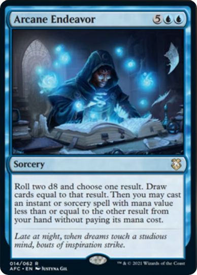 Arcane Endeavor (14) [Commander: Adventures in the Forgotten Realms]