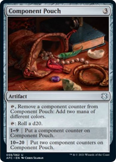 Component Pouch (59) [Commander: Adventures in the Forgotten Realms]