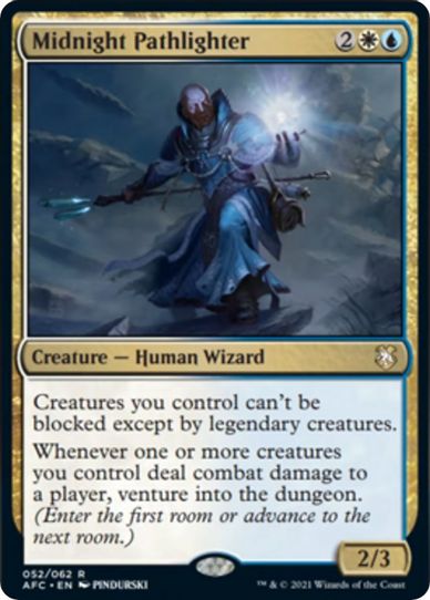 Midnight Pathlighter (52) [Commander: Adventures in the Forgotten Realms]