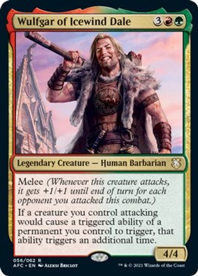 Wulfgar of Icewind Dale (56) [Commander: Adventures in the Forgotten Realms]