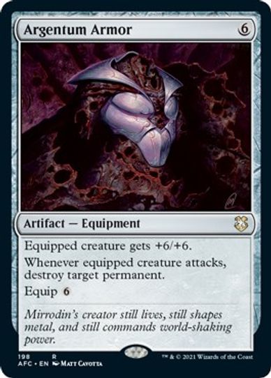 Argentum Armor (198) [Commander: Adventures in the Forgotten Realms]