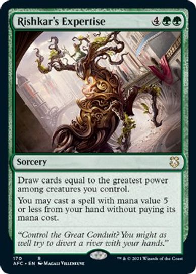 Rishkar's Expertise (170) [Commander: Adventures in the Forgotten Realms]