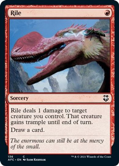 Rile (136) [Commander: Adventures in the Forgotten Realms]
