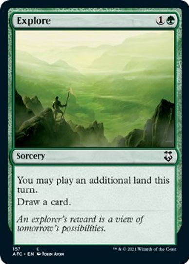 Explore (157) [Commander: Adventures in the Forgotten Realms]
