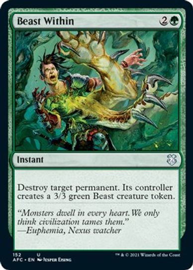 Beast Within (152) [Commander: Adventures in the Forgotten Realms]