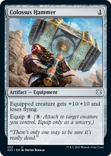 Colossus Hammer (202) [Commander: Adventures in the Forgotten Realms]