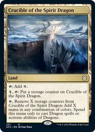 Crucible of the Spirit Dragon (231) [Commander: Adventures in the Forgotten Realms]