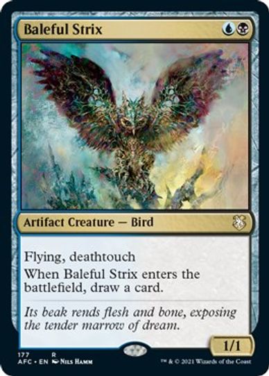 Baleful Strix (177) [Commander: Adventures in the Forgotten Realms]