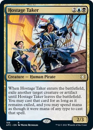 Hostage Taker (186) [Commander: Adventures in the Forgotten Realms]