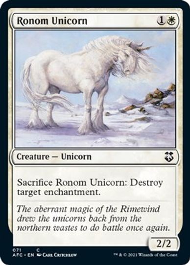 Ronom Unicorn (71) [Commander: Adventures in the Forgotten Realms]