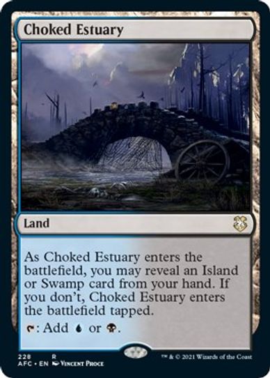 Choked Estuary (228) [Commander: Adventures in the Forgotten Realms]