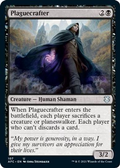 Plaguecrafter (107) [Commander: Adventures in the Forgotten Realms]