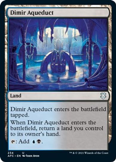 Dimir Aqueduct (234) [Commander: Adventures in the Forgotten Realms]