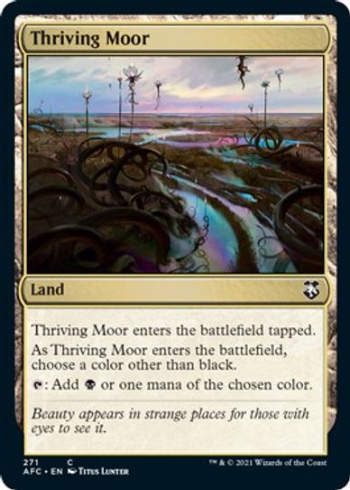 Thriving Moor (271) [Commander: Adventures in the Forgotten Realms]