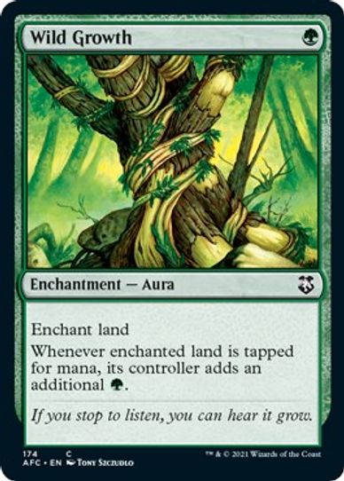 Wild Growth (174) [Commander: Adventures in the Forgotten Realms]