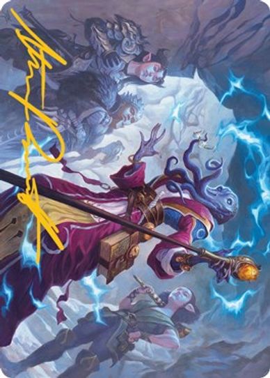 True Polymorph Art Card (Gold-Stamped Signature) (43) [Art Series: Adventures in the Forgotten Realms]