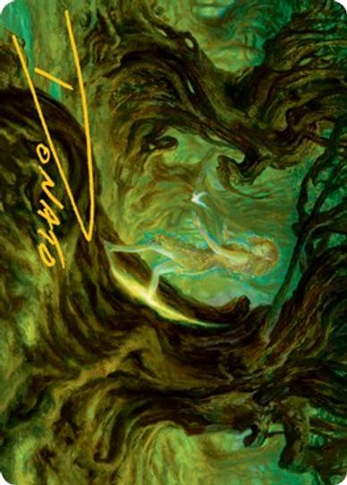 Neverwinter Dryad Art Card (Gold-Stamped Signature) (69) [Art Series: Adventures in the Forgotten Realms]