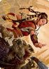 Half-Elf Monk Art Card (Gold-Stamped Signature) (28) [Art Series: Adventures in the Forgotten Realms]