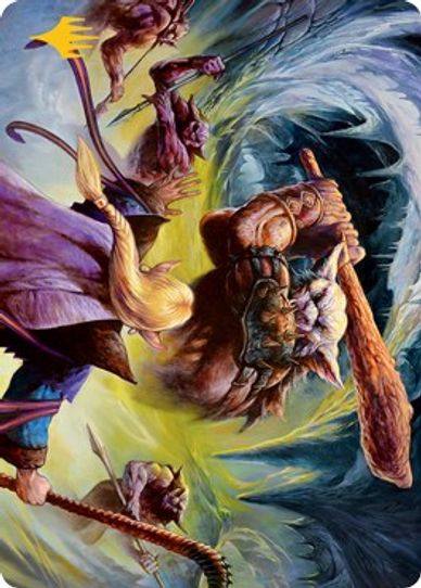 Den of the Bugbear (Dungeon Module) Art Card (Gold-Stamped) (34) [Art Series: Adventures in the Forgotten Realms]