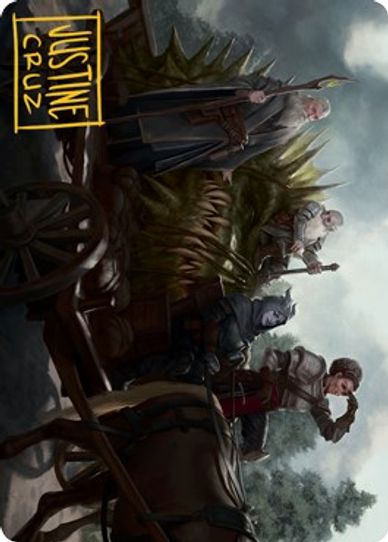 Grim Bounty Art Card (Gold-Stamped Signature) (72) [Art Series: Adventures in the Forgotten Realms]