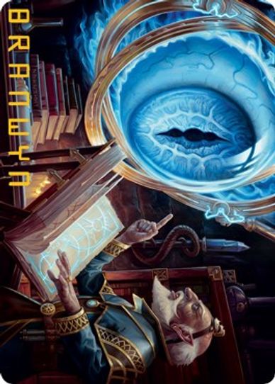 Contact Other Plane Art Card (Gold-Stamped Signature) (37) [Art Series: Adventures in the Forgotten Realms]