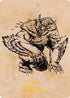 Owlbear (Showcase) Art Card (Gold-Stamped Signature) (76) [Art Series: Adventures in the Forgotten Realms]