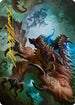 Basilisk Art Card (Gold-Stamped Signature) (9) [Art Series: Adventures in the Forgotten Realms]