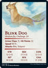 Blink Dog Art Card (Gold-Stamped Signature) (20) [Art Series: Adventures in the Forgotten Realms]