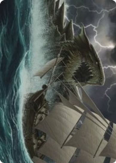 Dragon Turtle Art Card (10) [Art Series: Adventures in the Forgotten Realms]