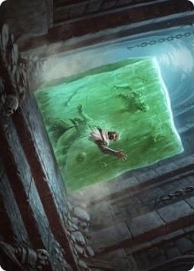 Gelatinous Cube Art Card (7) [Art Series: Adventures in the Forgotten Realms]