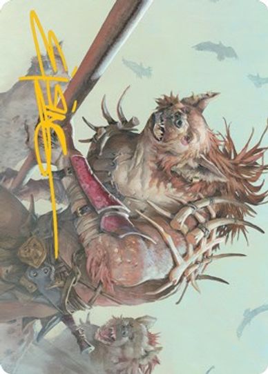 Gnoll Art Card (Gold-Stamped Signature) (11) [Art Series: Adventures in the Forgotten Realms]