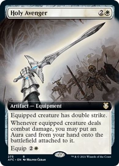 Holy Avenger (Extended Art) (275) [Commander: Adventures in the Forgotten Realms]
