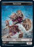 IllusionSkeleton Double-sided Token [Commander: Adventures in the Forgotten Realms]