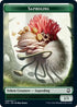 KnightSaproling Double-sided Token [Commander: Adventures in the Forgotten Realms]