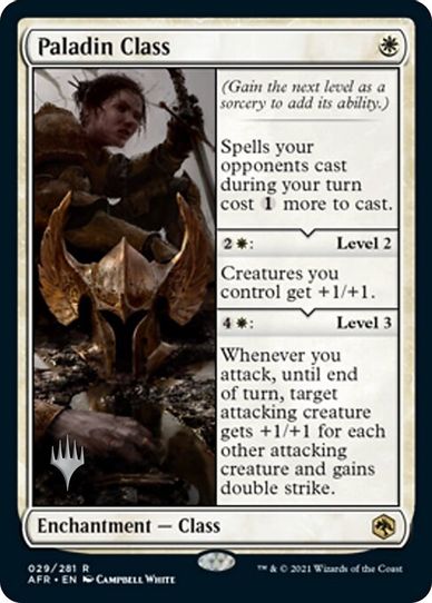 Paladin Class (29) [Promo Pack: Adventures in the Forgotten Realms]