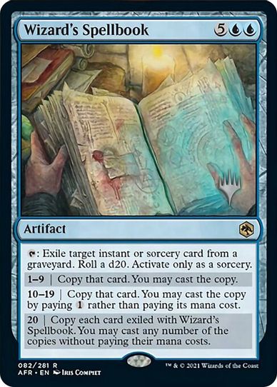 Wizard's Spellbook (82) [Promo Pack: Adventures in the Forgotten Realms]