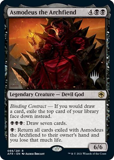 Asmodeus the Archfiend (88) [Promo Pack: Adventures in the Forgotten Realms]