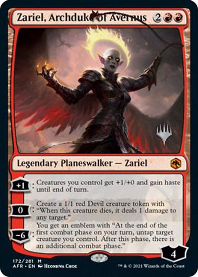 Zariel, Archduke of Avernus (172) [Promo Pack: Adventures in the Forgotten Realms]
